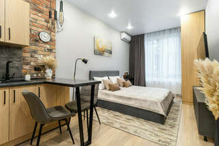 Апарт-отель 9 Ночей Нижний Новгород Студия Palette №1115 видовые-5