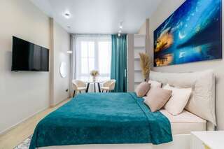 Апарт-отель 9 Ночей Нижний Новгород Студия Story №1607 с видом на реку-4